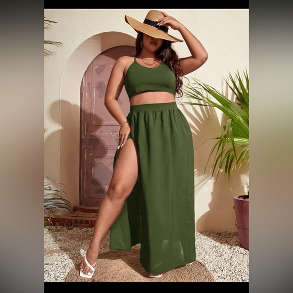 Sexy two pc skirt and crop top - Picture 6 of 6